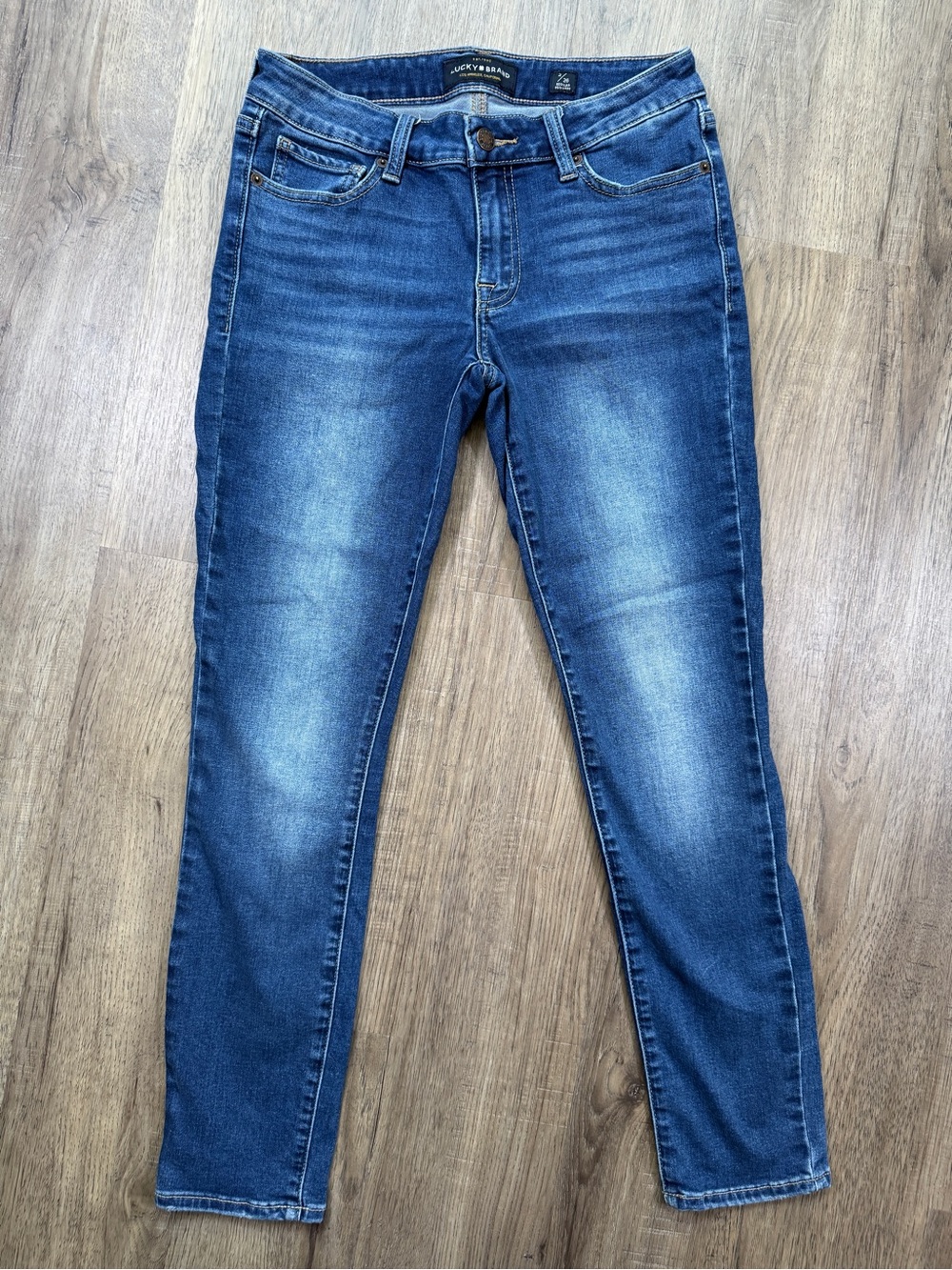 Lucky Brand Lolita Skinny Jeans Dark Wash Stretch Denim Size 2/26